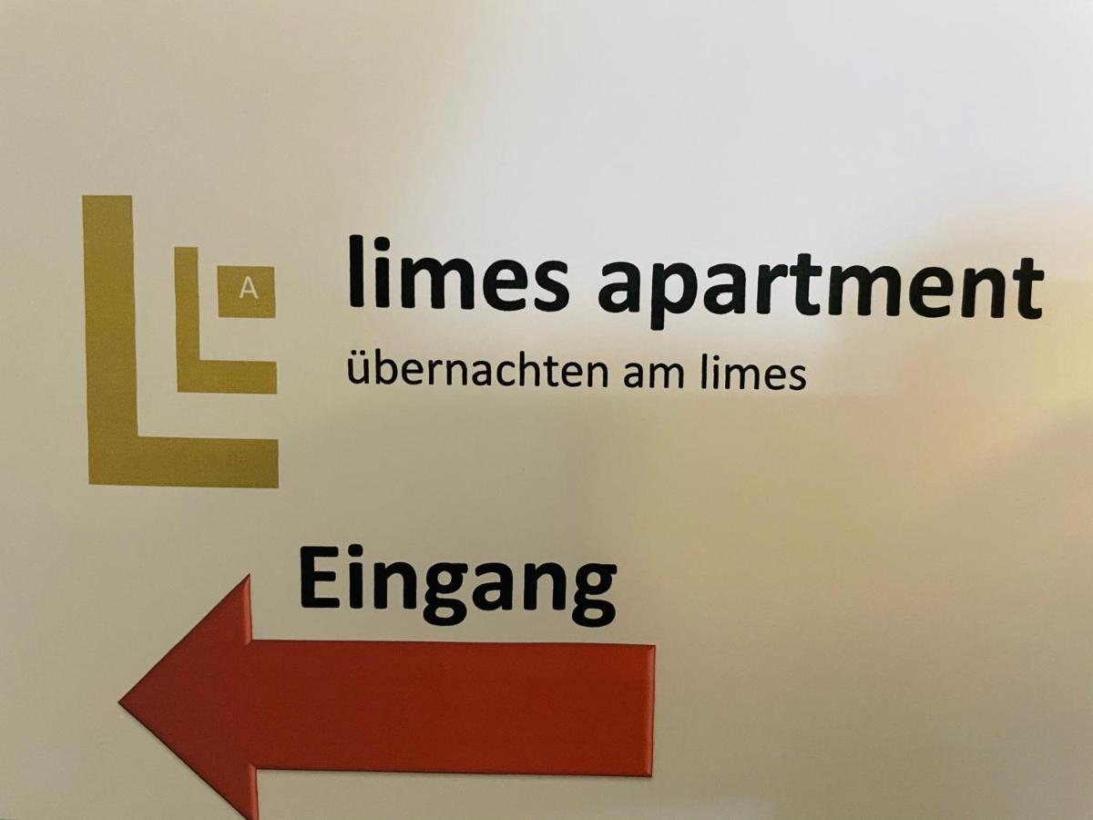 Limes Apartment -Uebernachten Am Limes- Rainau 외부 사진